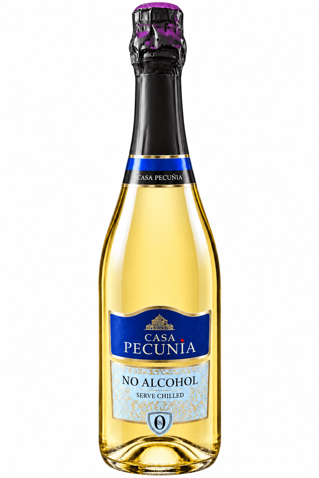 0% Casa Pecunia Sparkling Blanco 750ml.