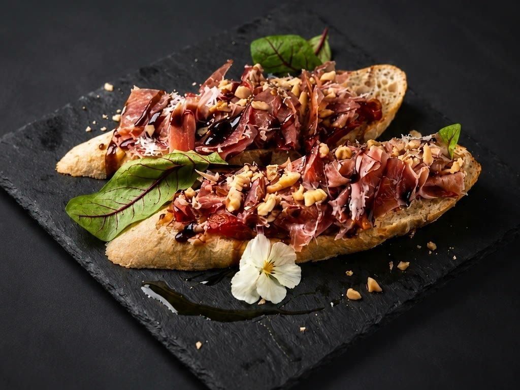 Bruschetta z Prosciutto Crudo