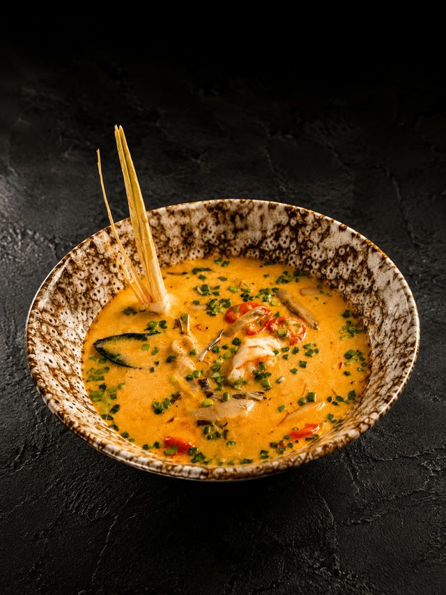 Tom Yum z krewetkami